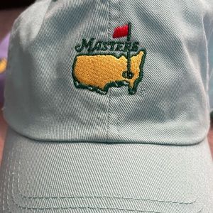 Turquoise/light blue ladies hat! EUC! Masters hat magnolia lane. Perfect.